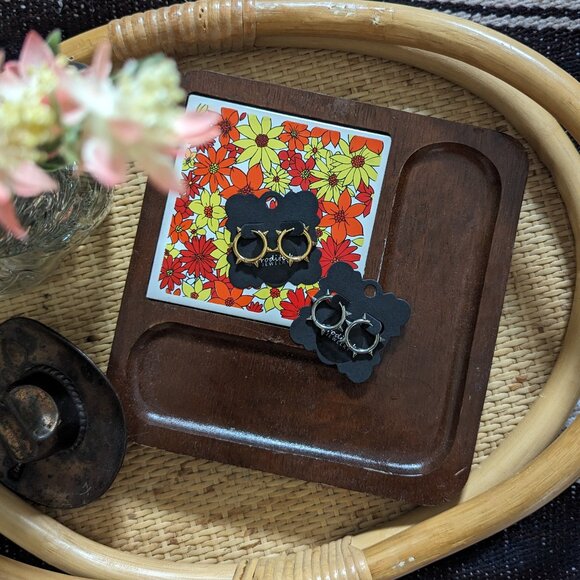 3/$25 SPIKED MINI HOOP EARRINGS - Picture 1 of 1